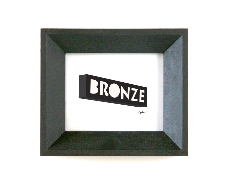 simple artwork of the bronze sign from buffy the vampire slayer