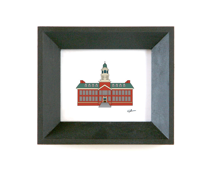 print of the carpenter academic center by united goods