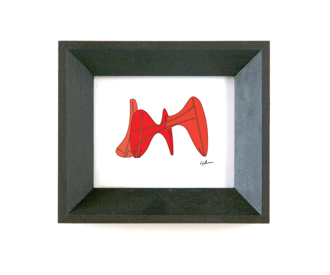 art print of la grande vitesse sculpture by united goods