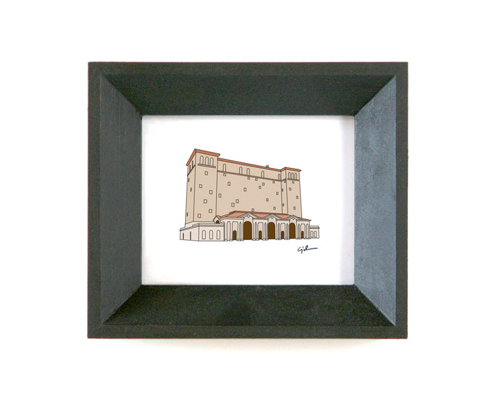 michigan central station print by united goods