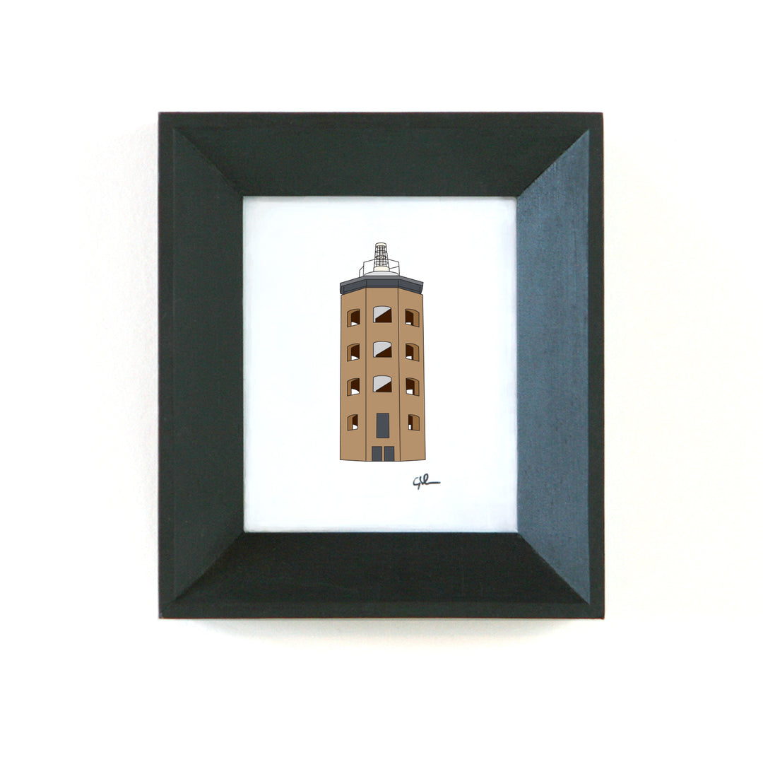 small affordable art print of enger tower in duluth minnesota