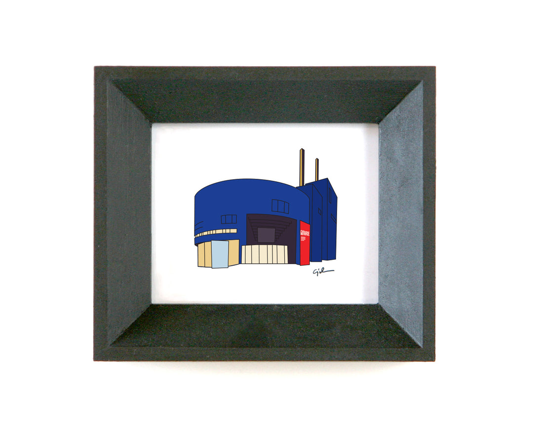 small drawing of the guthrie theater by united goods