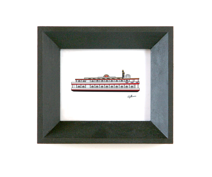 illustration of the minnesota centennial showboat in st paul