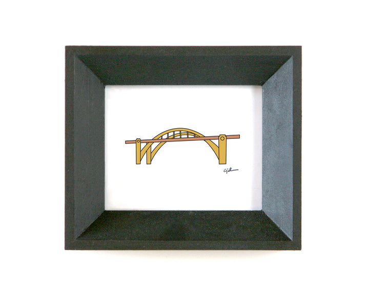 small icon of the robert street bridge in st paul minnesota