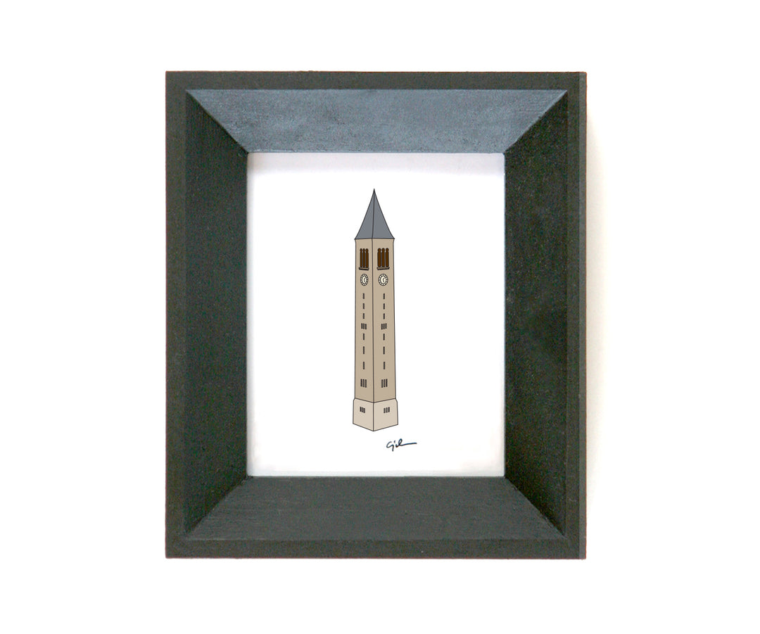 mcgraw tower on campus of cornell university