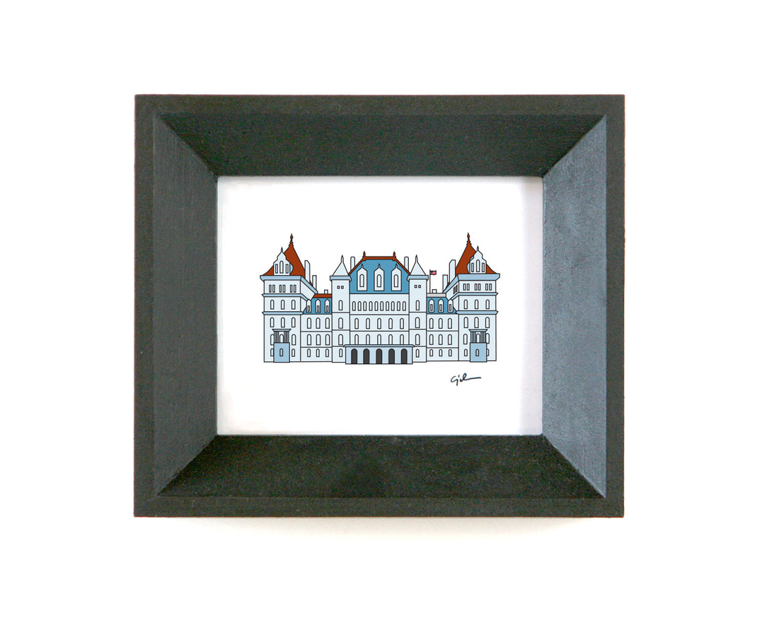 print of new york state capitol building