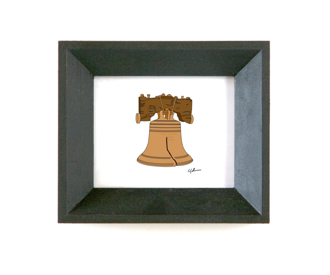 drawing of the liberty bell by united goods