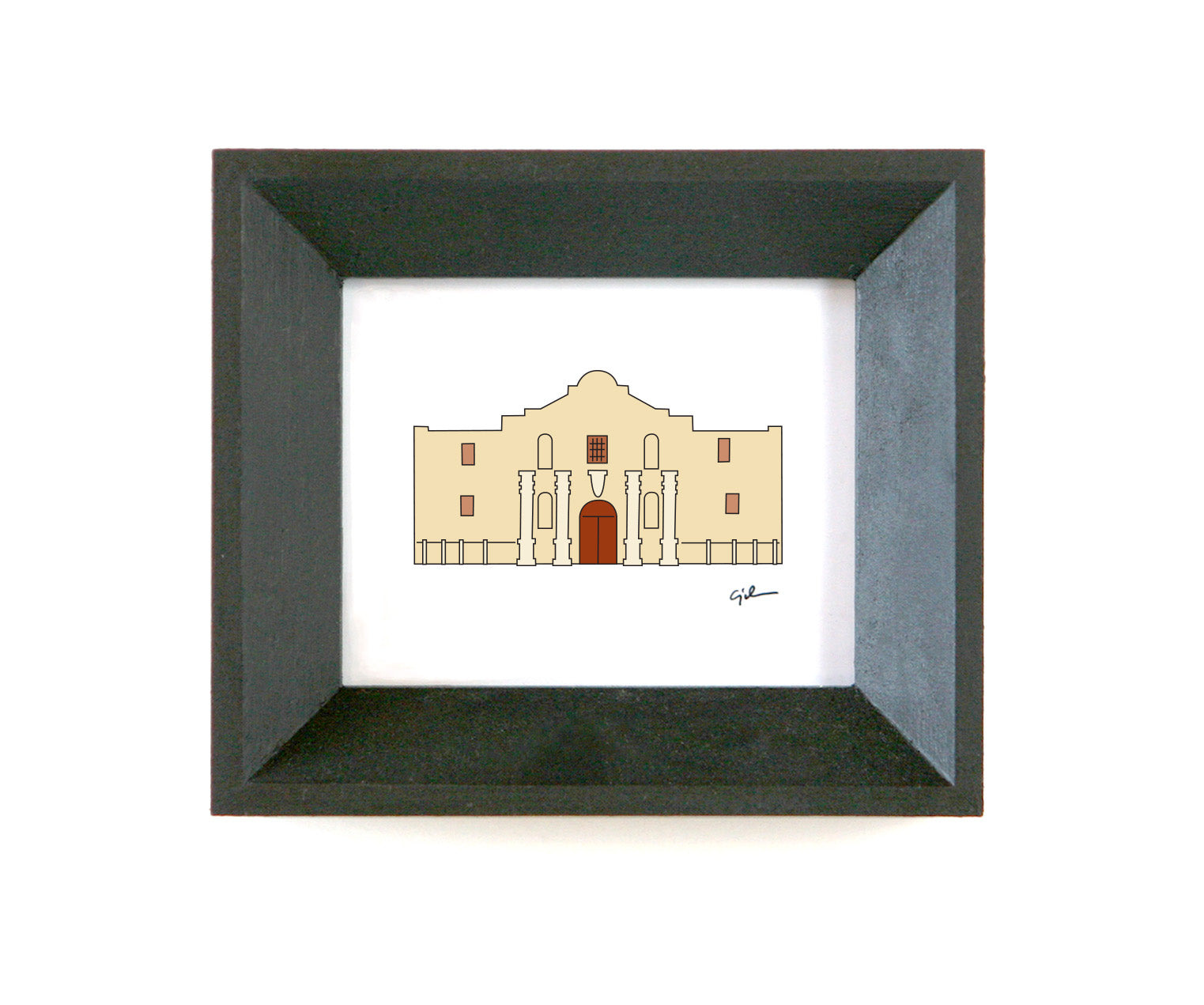 affordable art print of the alamo in san antonio texas