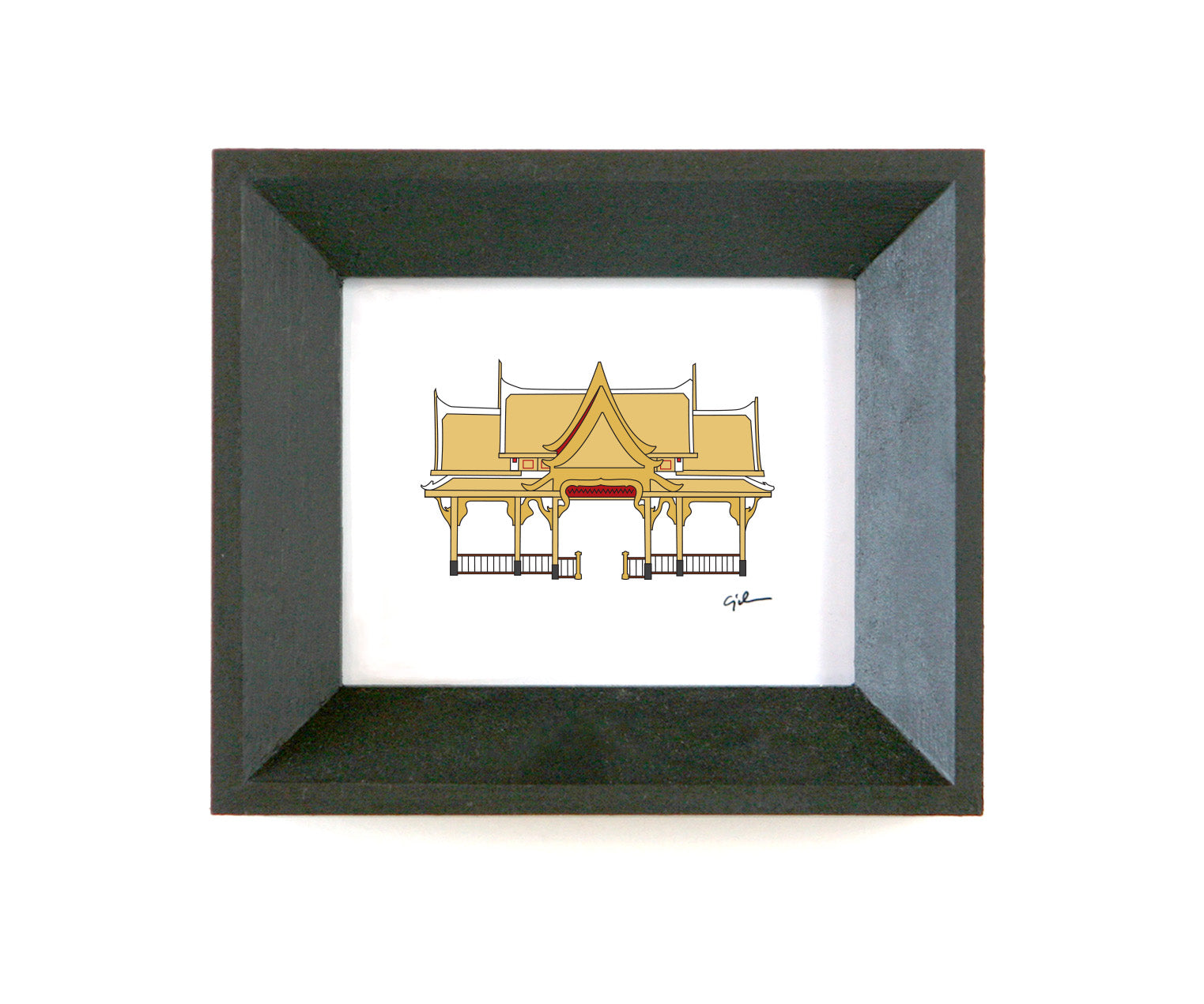 art print of thai pavilion at olbrich botanical gardens
